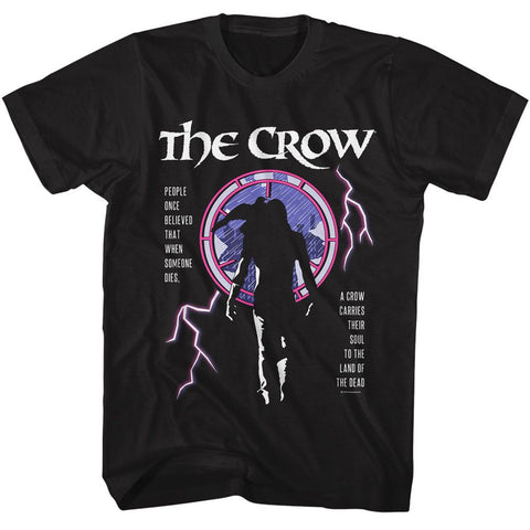 The Crow Black Adult Short Sleeve Tshirt