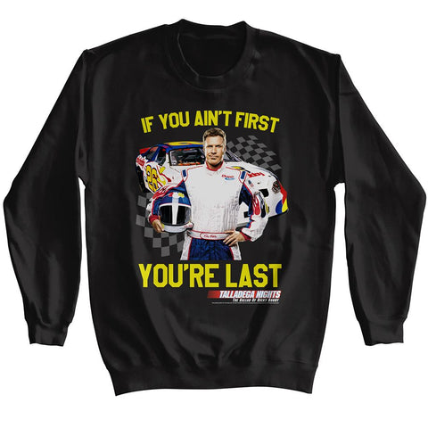Talladega Nights Black Adult Long Sleeve Sweatshirt