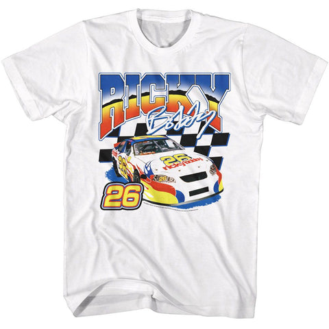 Talladega Nights White Adult Short Sleeve Tshirt