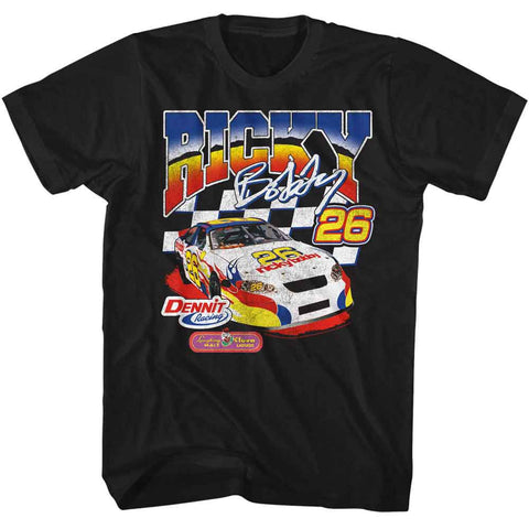 Talladega Nights Black Adult Short Sleeve Tshirt