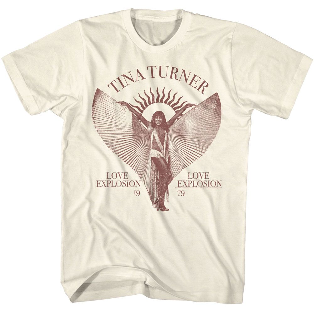 Tina Turner Natural Adult S/S Tshirt
