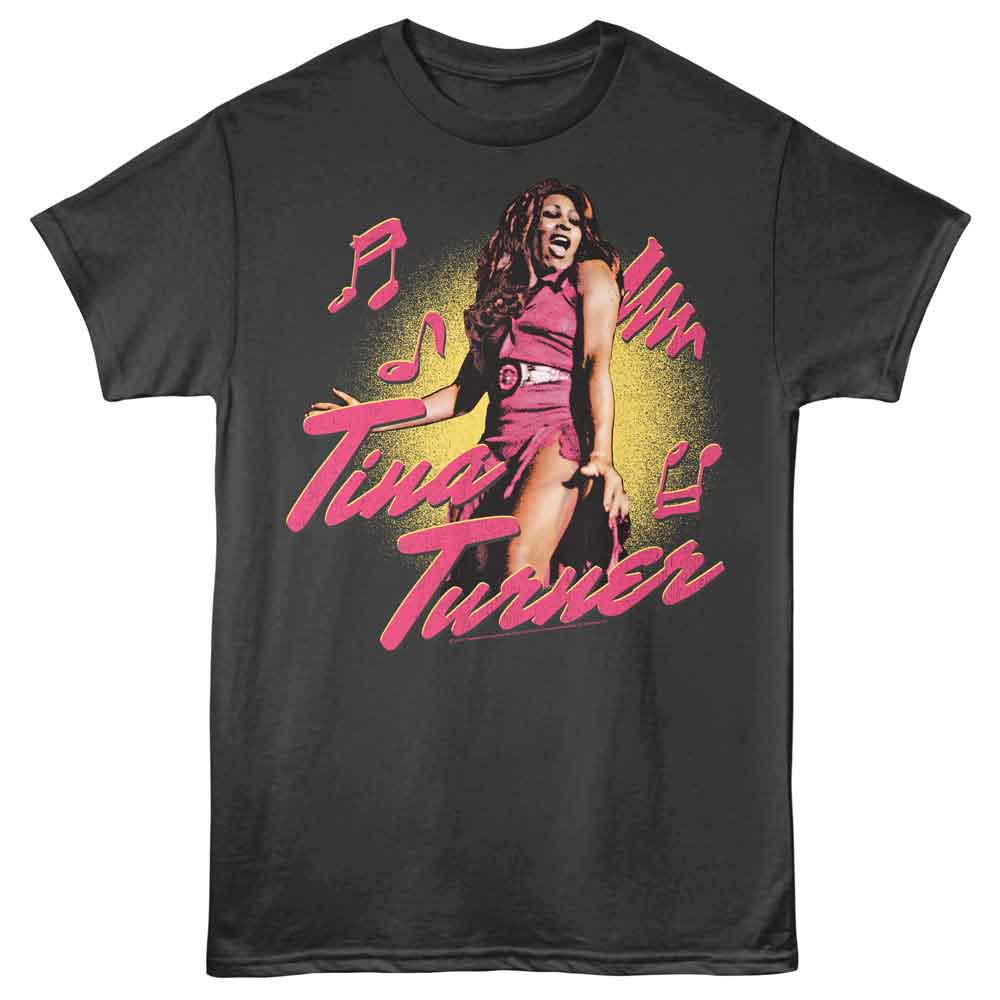Tina Turner Smoke Adult S/S Tshirt