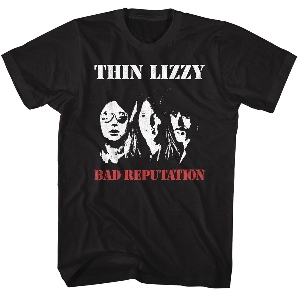 Thin Lizzy Black Adult S/S Tshirt