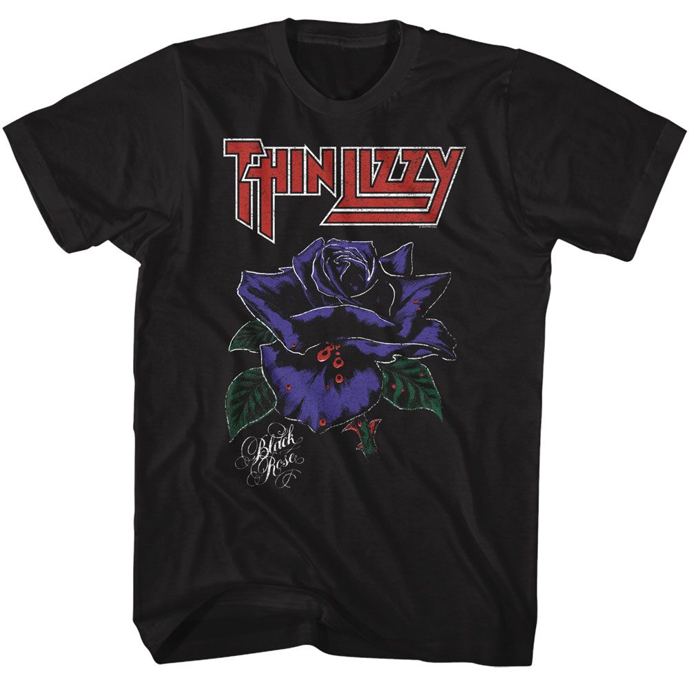 Thin Lizzy Black Adult S/S Tshirt