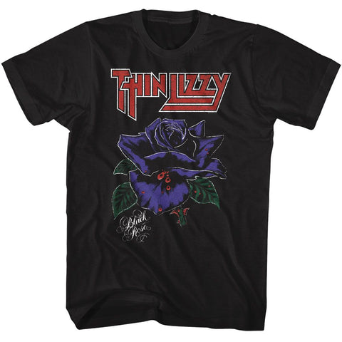 Thin Lizzy Black Adult S/S Tshirt