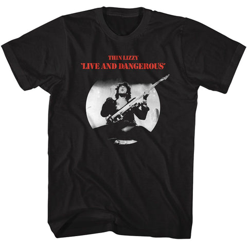 Thin Lizzy Black Adult S/S Tshirt