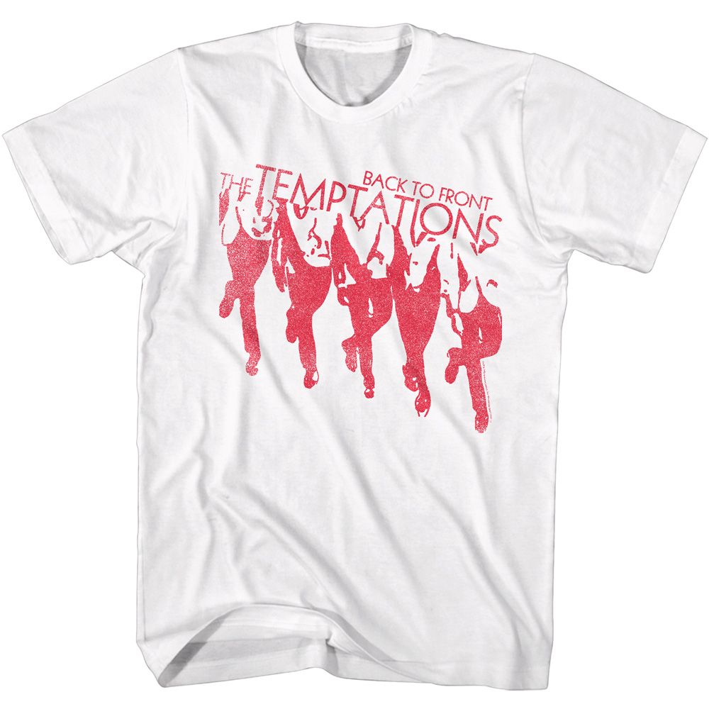 Temptations White Adult S/S Tshirt