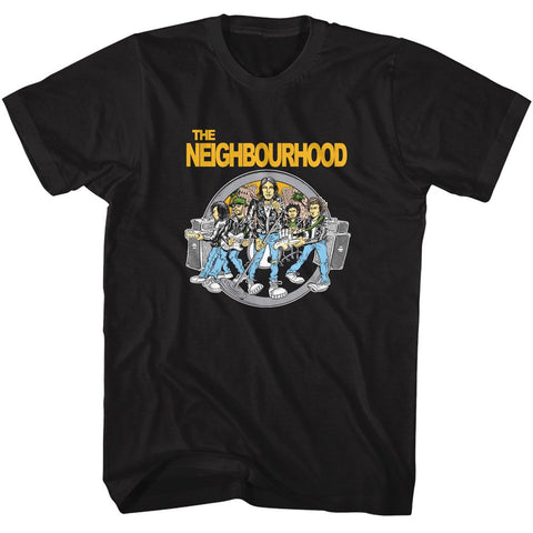The Neighbourhood Black Adult S/S Tshirt
