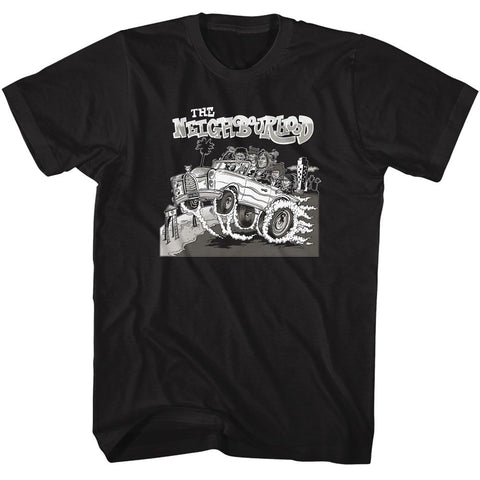 The Neighbourhood Black Adult S/S Tshirt