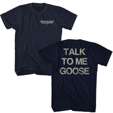 Top Gun Navy Adult Short Sleeve Tshirt