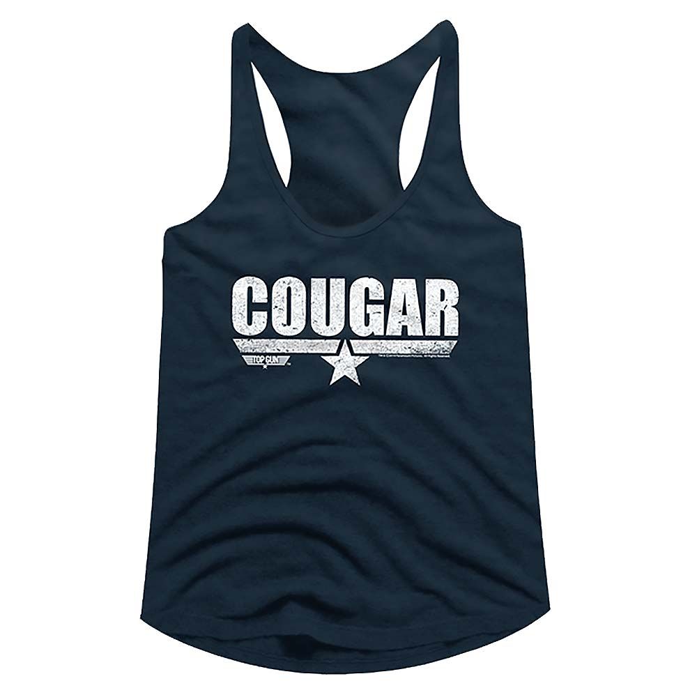 Top Gun Midnight Navy Ladies Racerback
