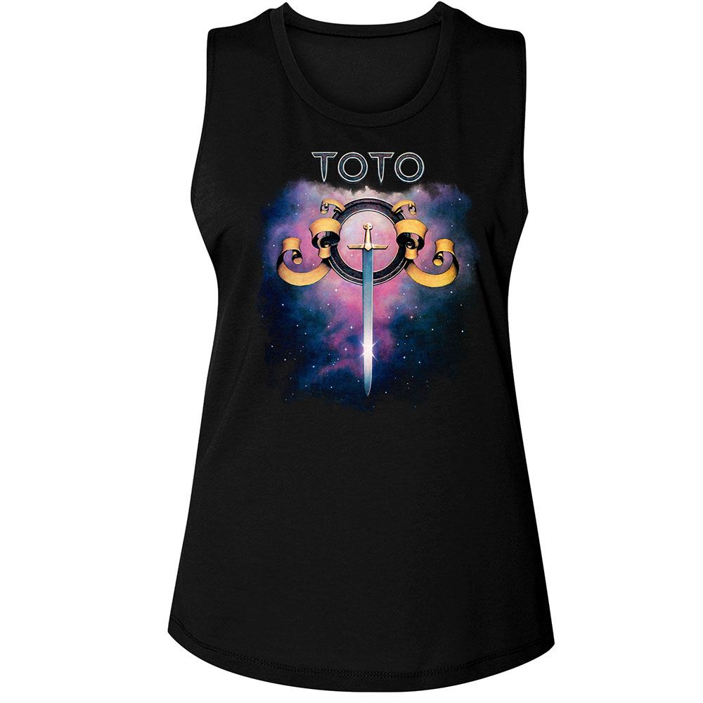 Toto Black Ladies Muscle Tank