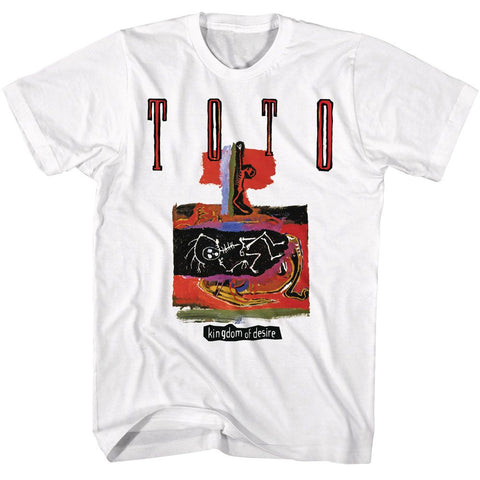 Toto White Adult S/S Tshirt