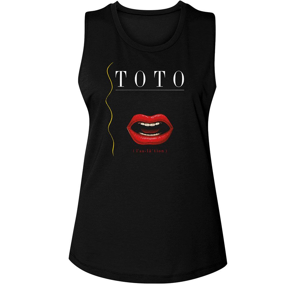 Toto Black Ladies Muscle Tank