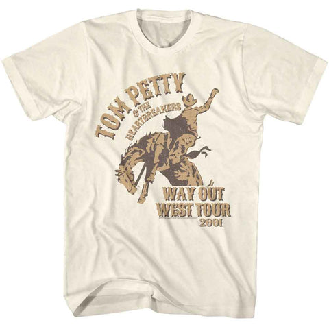 Tom Petty Natural Adult S/S Tshirt