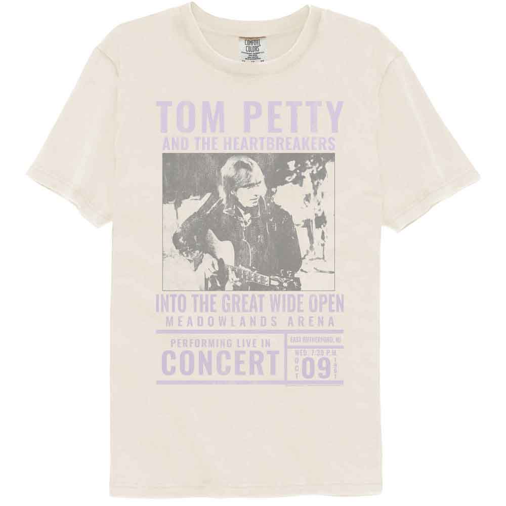 Tom Petty Ivory Adult S/S Comfort Color Tshirt