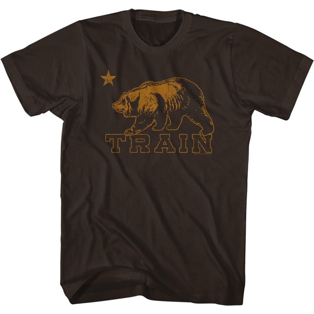 Train Dark Chocolate Adult S/S Tshirt