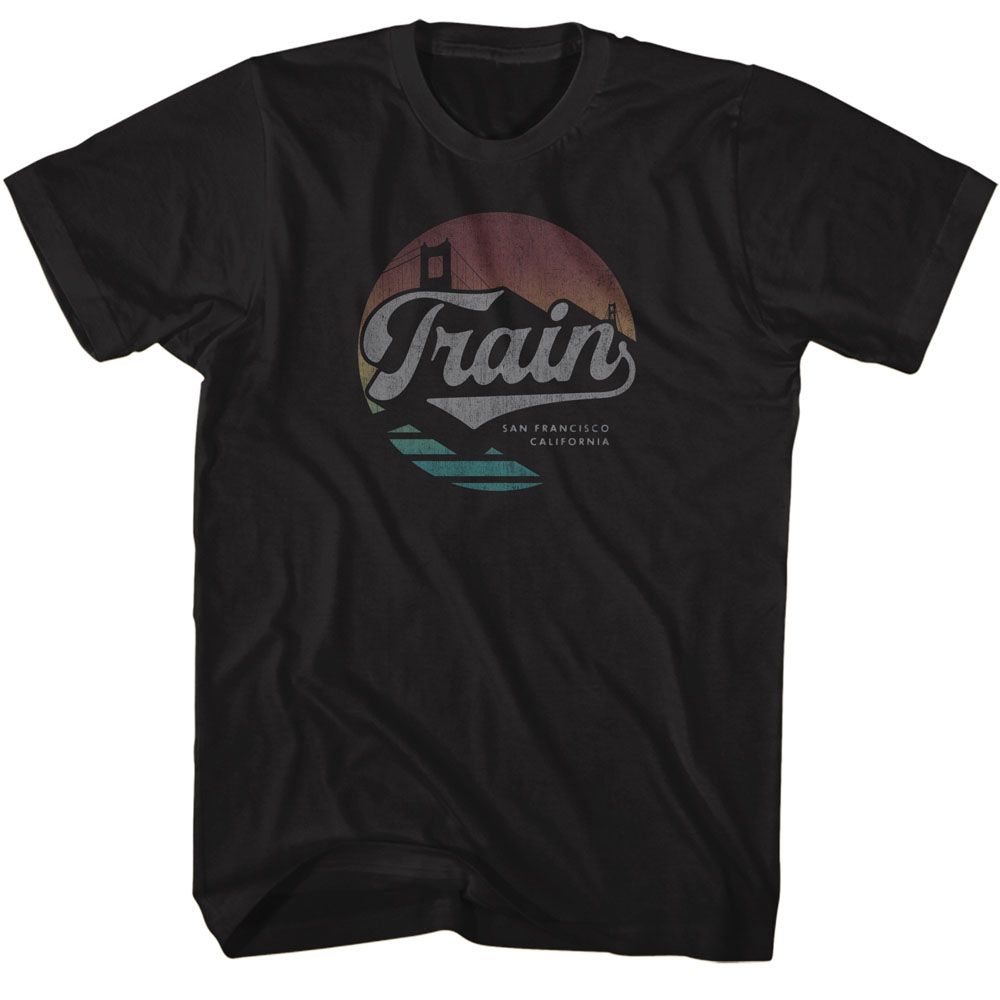 Train Black Adult S/S Tshirt
