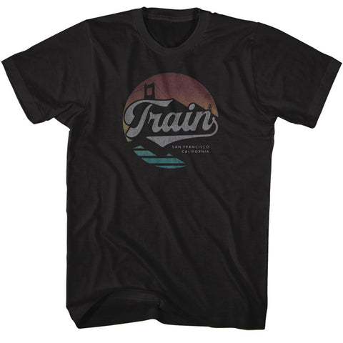Train Black Adult S/S Tshirt