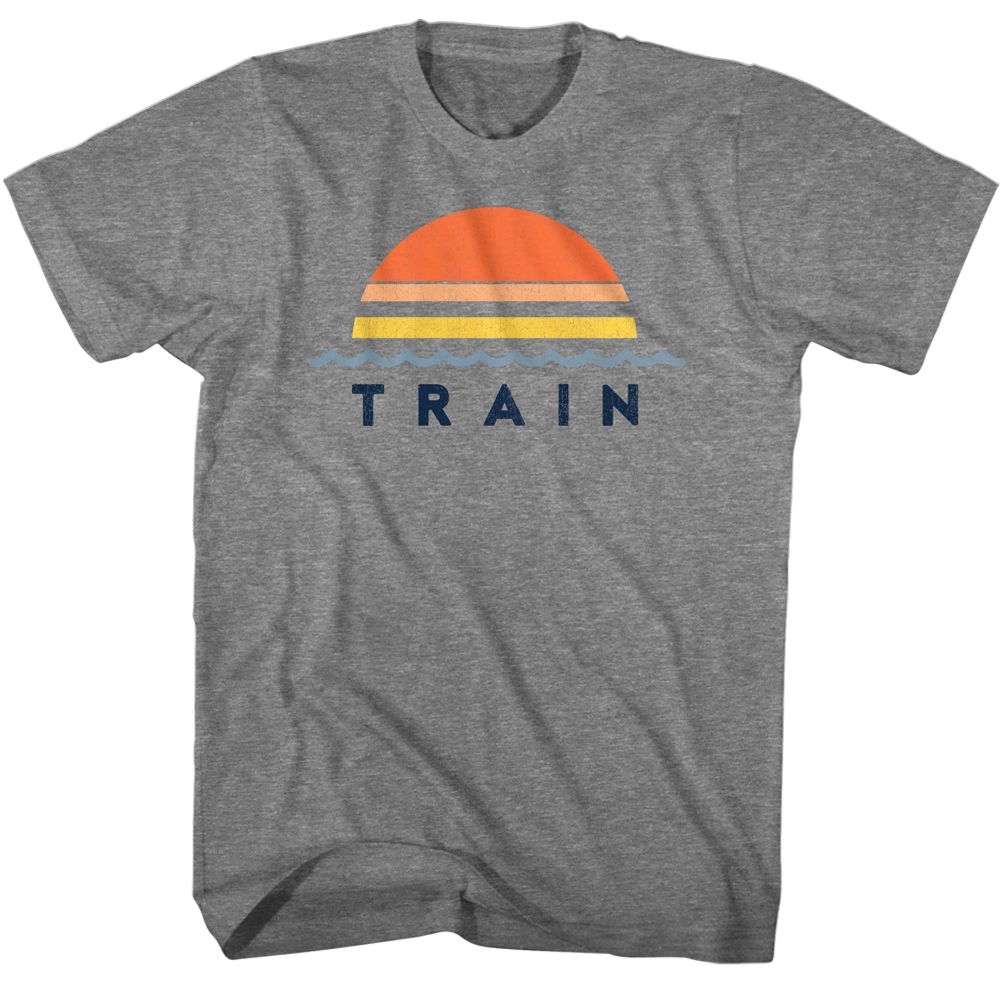 Train Graphite Heather Adult S/S Tshirt
