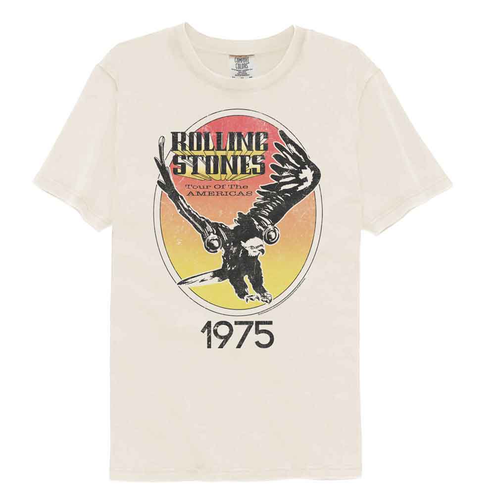 Rolling Stones Ivory Adult S/S Comfort Color Tshirt