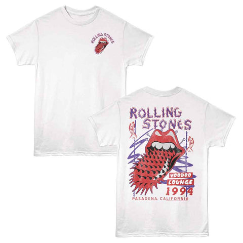 Rolling Stones White Adult S/S Tshirt