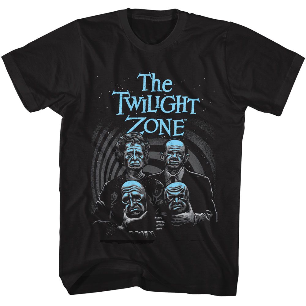 Twilight Zone Black Adult Short Sleeve Tshirt