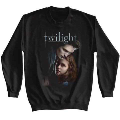 Twilight Black Adult Long Sleeve Sweatshirt