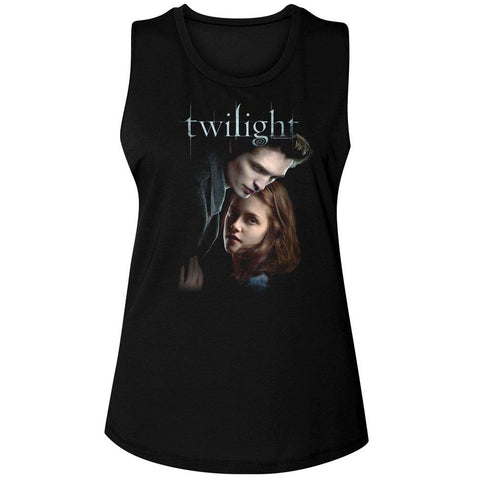 Twilight Black Ladies Muscle Tank