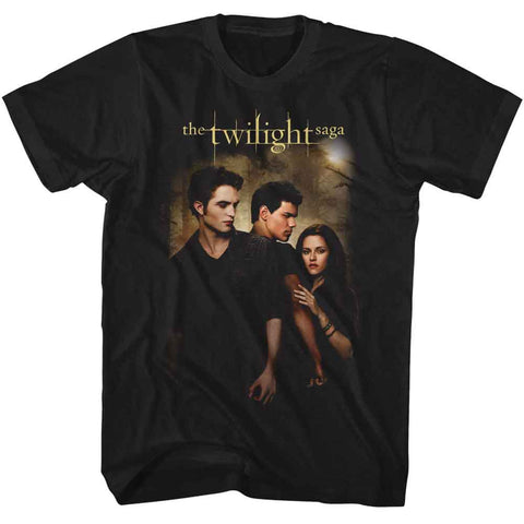 Twilight Black Adult Short Sleeve Tshirt