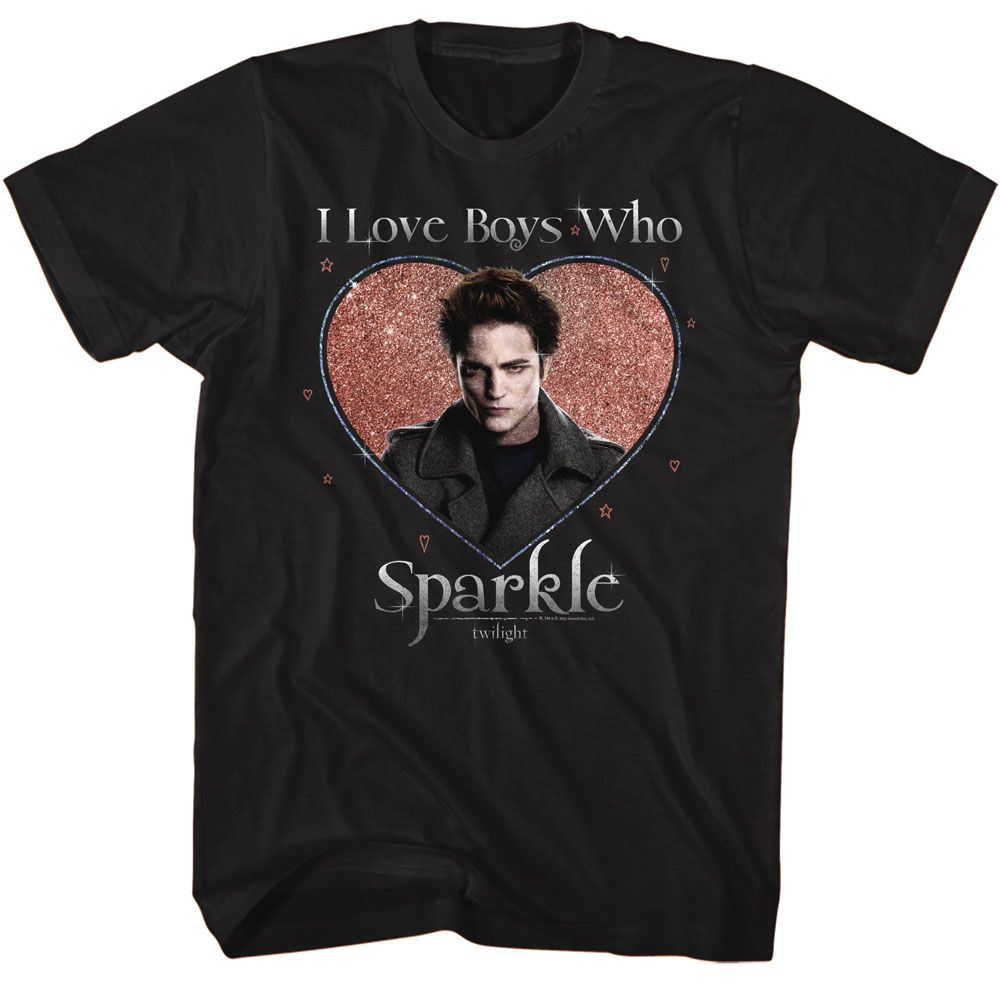 Twilight Black Adult Short Sleeve Tshirt