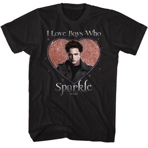 Twilight Black Adult Short Sleeve Tshirt