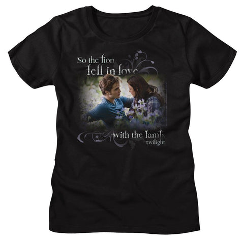 Twilight Black Ladies Short Sleeve Tshirt