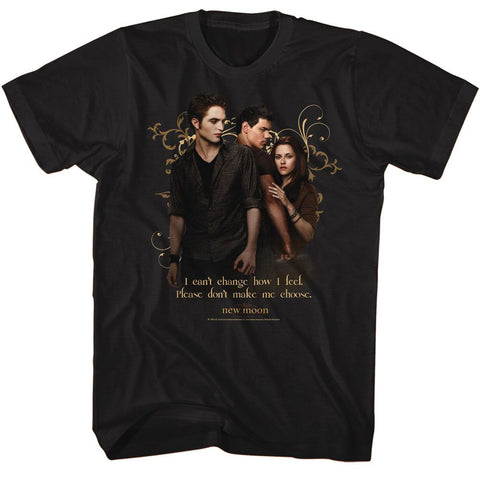 Twilight Black Adult Short Sleeve Tshirt