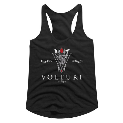 Twilight Black Ladies Slimfit Racerback