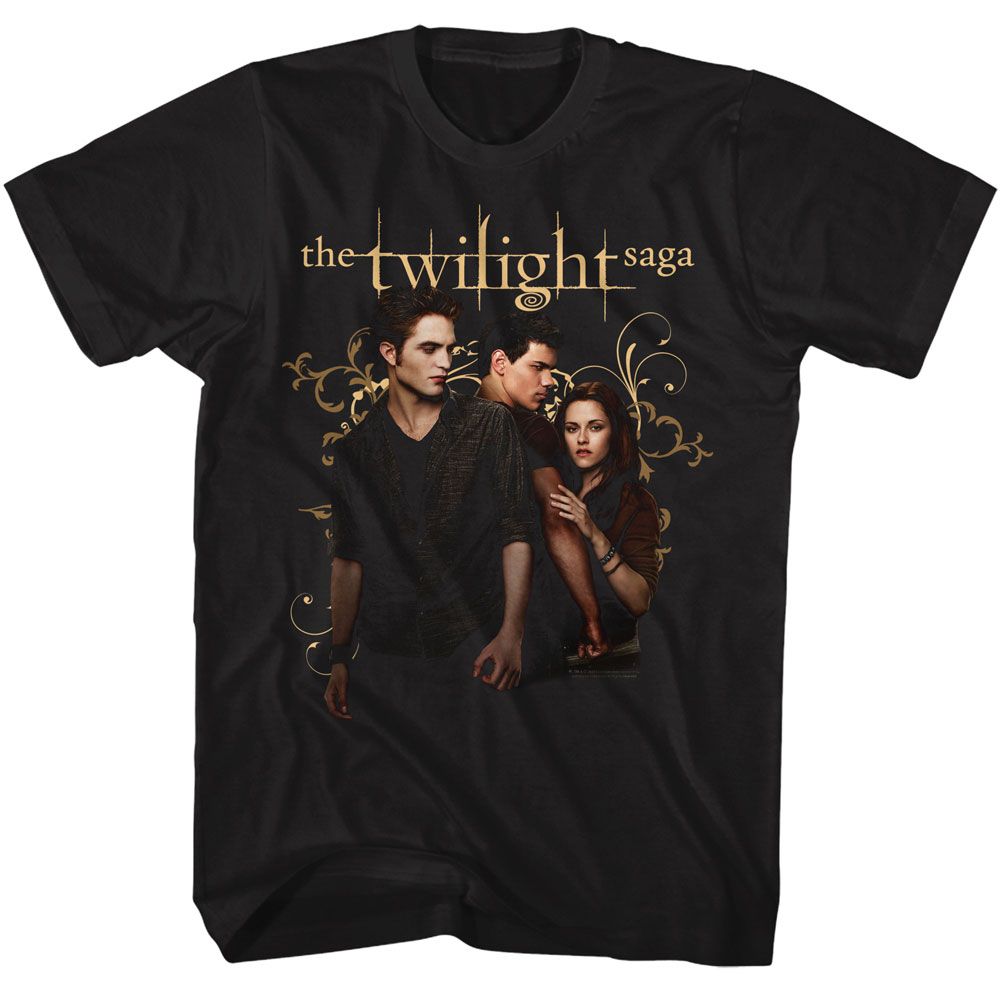 Twilight Black Adult Short Sleeve Tshirt