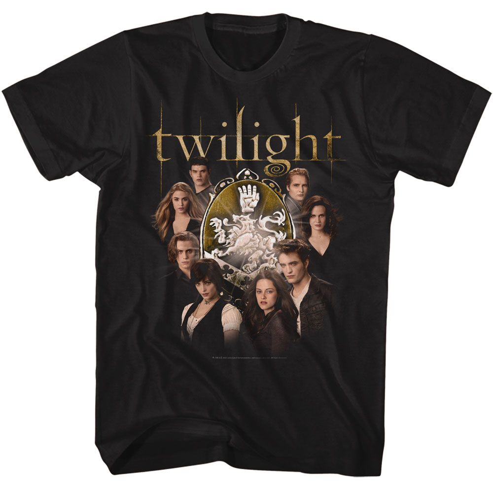 Twilight Black Adult Short Sleeve Tshirt