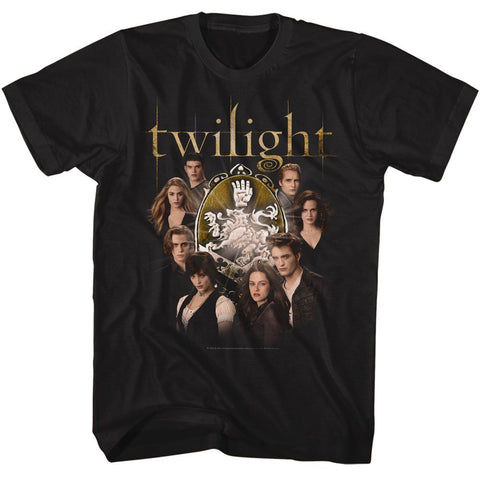 Twilight Black Adult Short Sleeve Tshirt