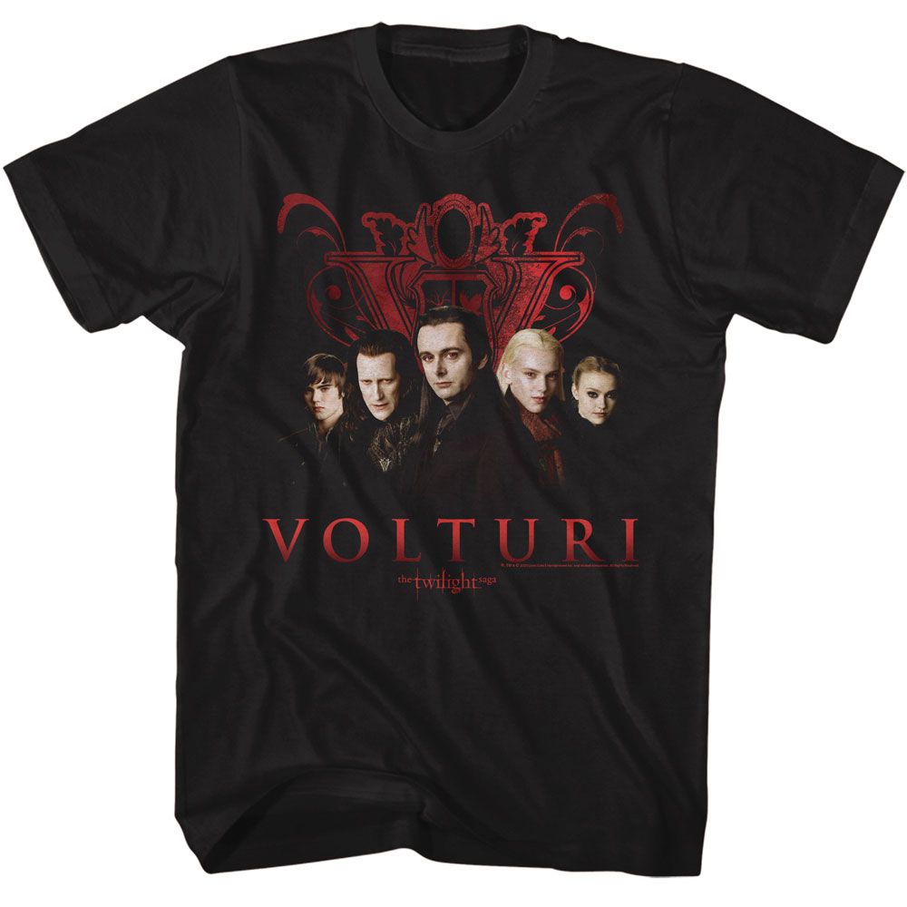 Twilight Black Adult Short Sleeve Tshirt