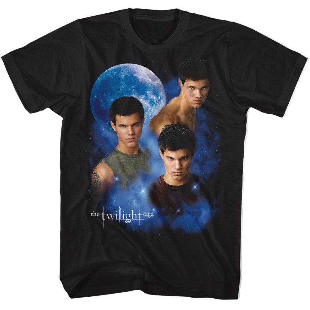 Twilight Black Adult Short Sleeve Tshirt