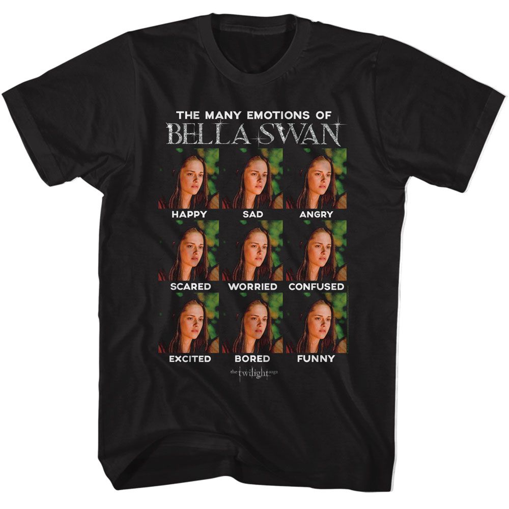 Twilight Black Adult Short Sleeve Tshirt