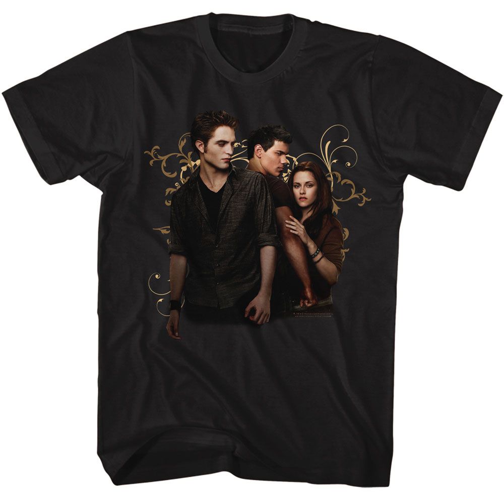 Twilight Black Adult Short Sleeve Tshirt