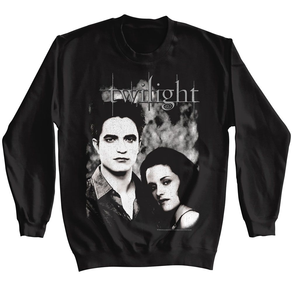 Twilight Black Adult Long Sleeve Sweatshirt