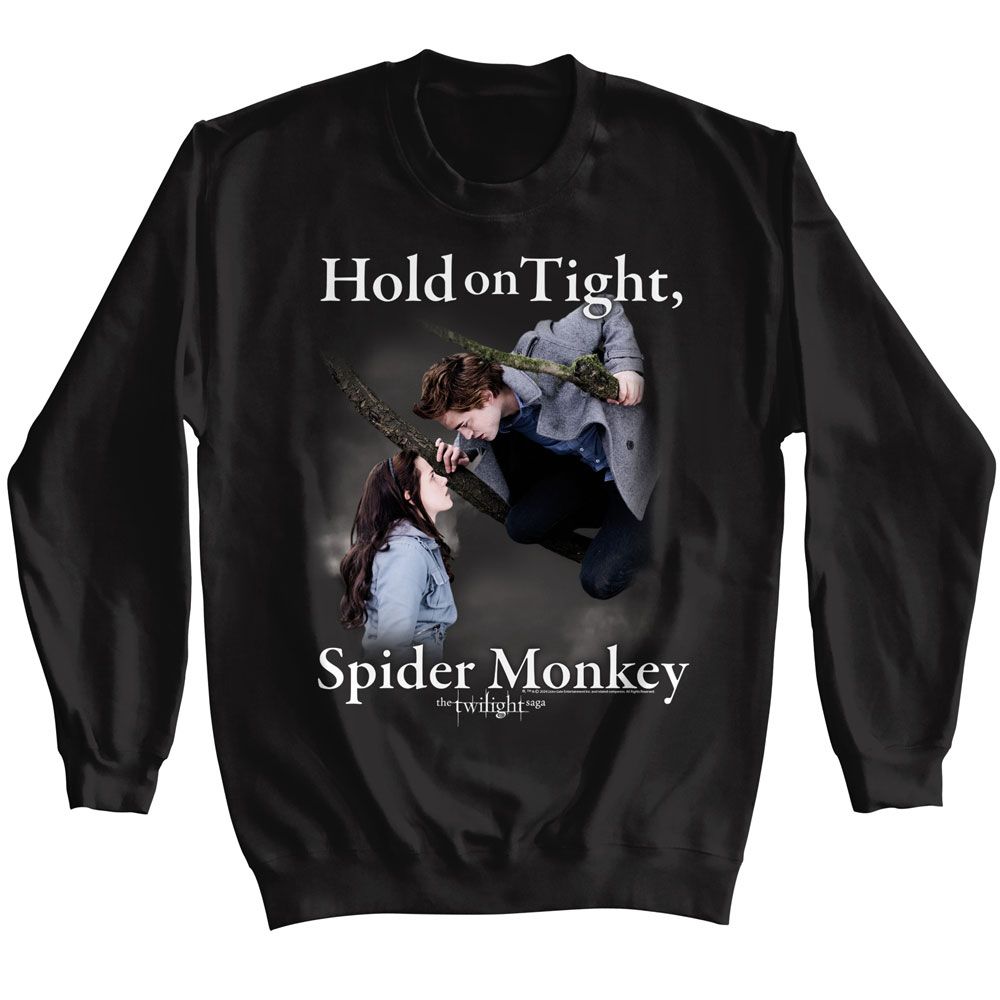 Twilight Black Adult Long Sleeve Sweatshirt