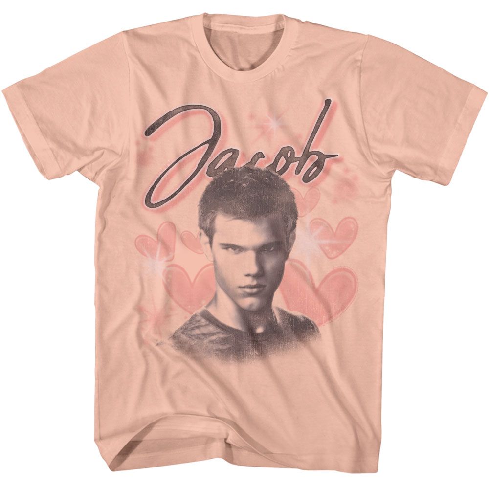 Twilight Peach Adult Short Sleeve Tshirt