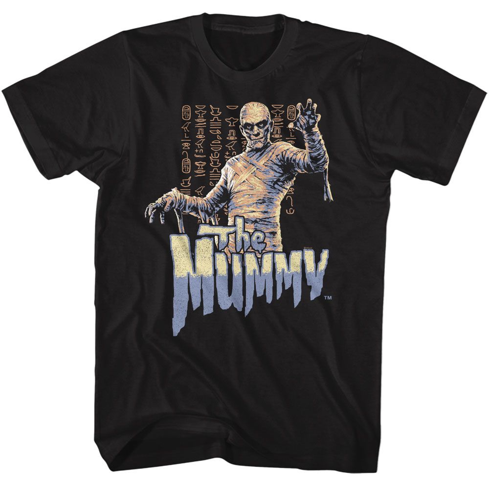 Universal Monsters Black Adult Short Sleeve Tshirt