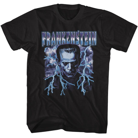 Universal Monsters Black Adult Short Sleeve Tshirt