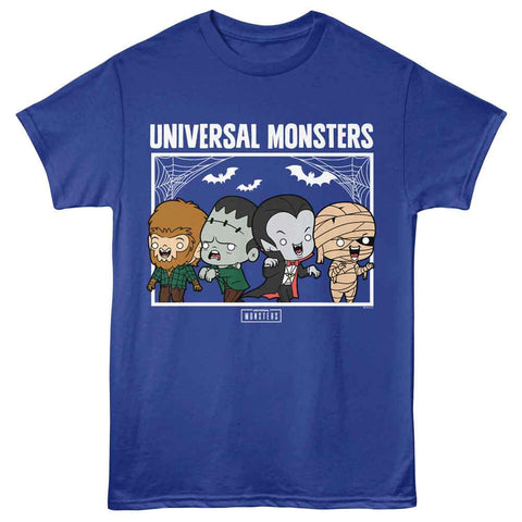 Universal Monsters Royal Adult Short Sleeve Tshirt