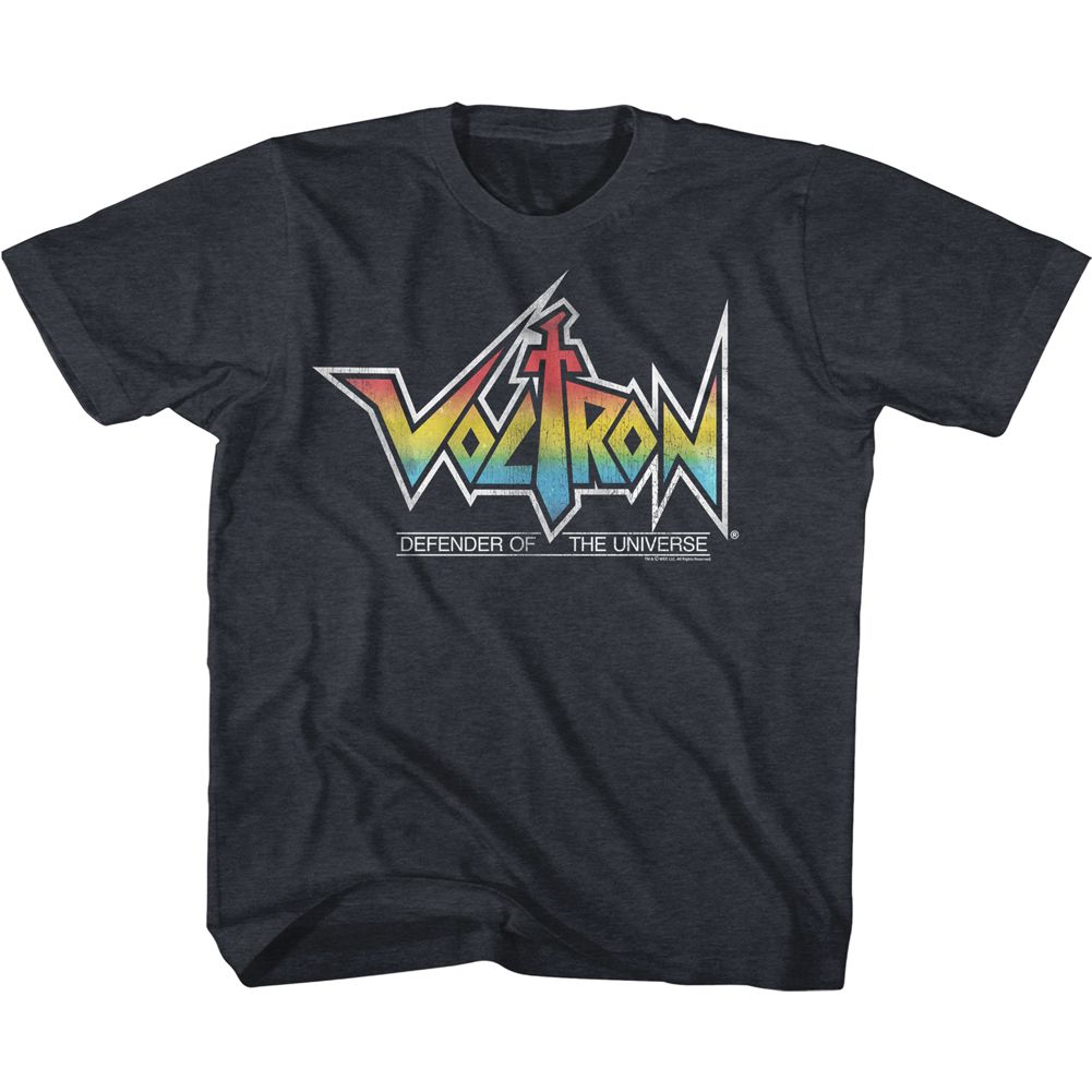 Voltron Vintage Navy Toddler Short Sleeve Tshirt
