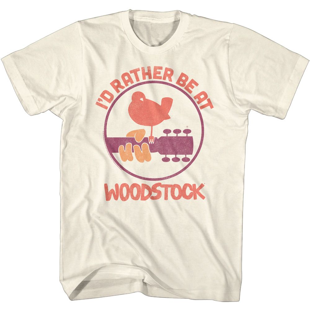 Woodstock Natural Adult S/S Tshirt